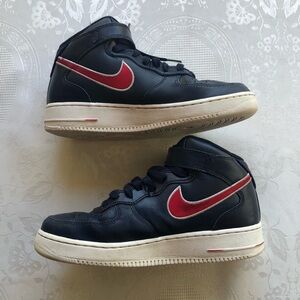 Nike Air Force 1 Mid Midnight Blue Houston Comet’s “Four Peat” Women’s Size 8